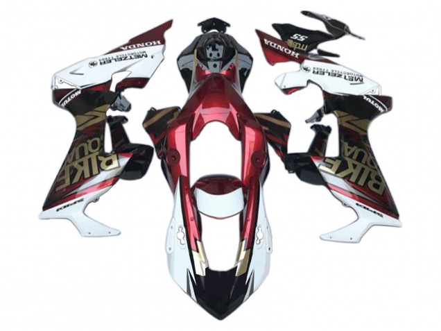 Kits Carenados Moto Honda CBR1000RR 2017-2024 - Blanco Rojo Negro