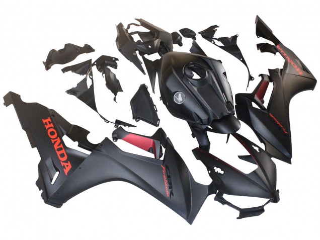 Carenados Moto Honda CBR1000RR 2017-2024 - Gris Mate Rojo