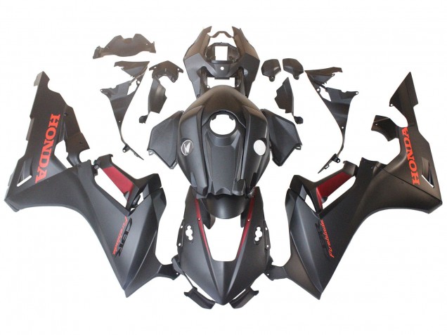 Carenados Moto Honda CBR1000RR 2017-2024 - Gris Mate Rojo