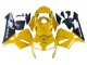 Carenados Moto Honda CBR600RR 2003-2004 - Amarillo Negro Brillante