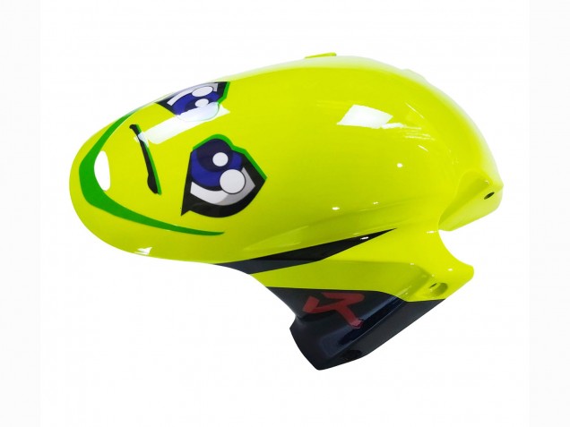 Carenados Moto Honda CBR600RR 2003-2004 - Azul Neon Amarillo Negro Brillante Tiburón