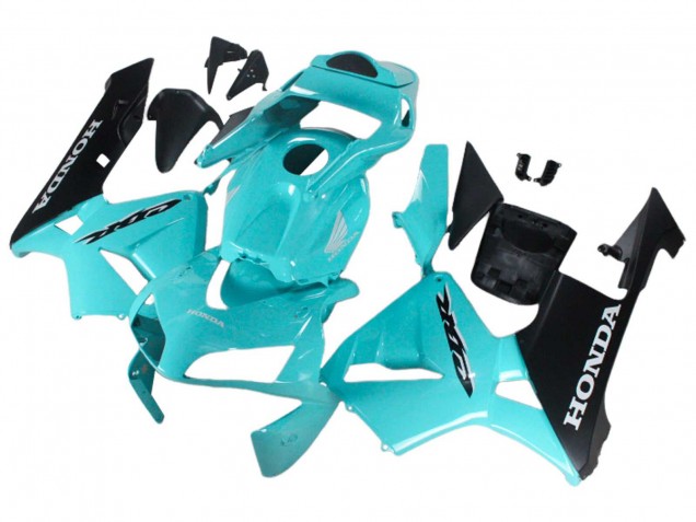 Carenados Moto Honda CBR600RR 2003-2004 - Azul Claro Negro