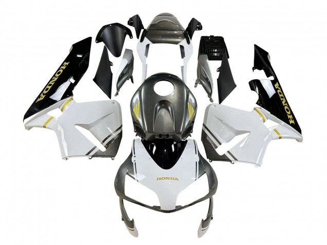 Carenados Moto Honda CBR600RR 2003-2004 - Blanco Amarillo Gris Negro