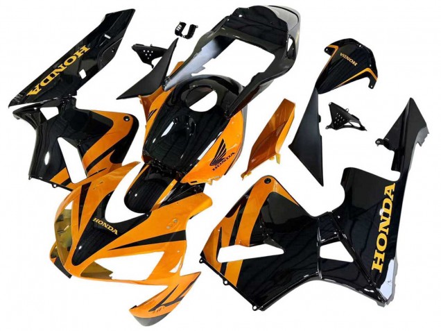 Kits Carenados Moto Honda CBR600RR 2003-2004 - Naranja Blanco Rojo Negro Brillante Repsol