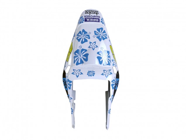 Carenados Moto Honda CBR600RR 2003-2004 - Blanco Azul Rojo Nastro Azzurro 46