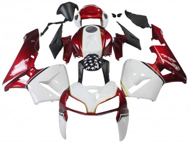Kits Carenado Moto Honda CBR600RR 2005-2006 - Rojo Blanco Negro