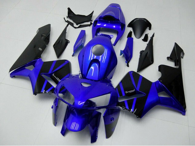 Carenado Moto Honda CBR600RR 2005-2006 - Azul Negro
