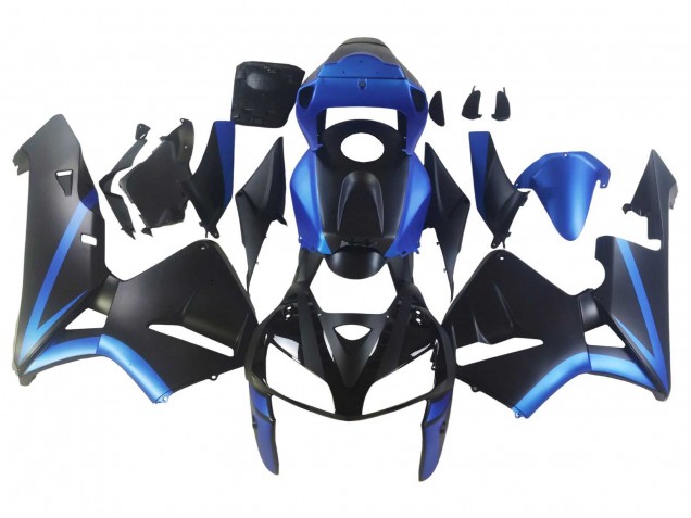 Carenados Moto Honda CBR600RR 2005-2006 - Negro Azul