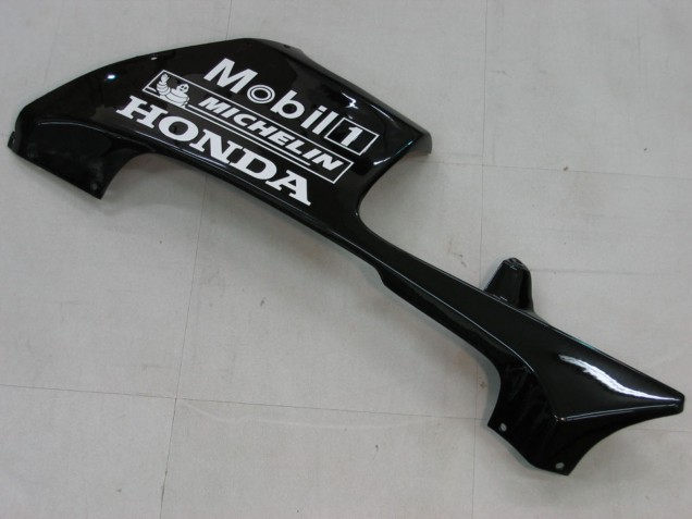 Carenados Moto Honda CBR600RR 2005-2006 - Negro Brillante Blanco West