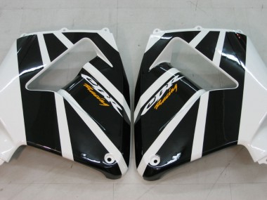 Carenados Moto Honda CBR600RR 2005-2006 - Negro Blanco Carrera