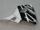 Carenados Moto Honda CBR600RR 2005-2006 - Negro Blanco Carrera