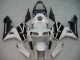 Carenados Moto Honda CBR600RR 2005-2006 - Negro Blanco Carrera