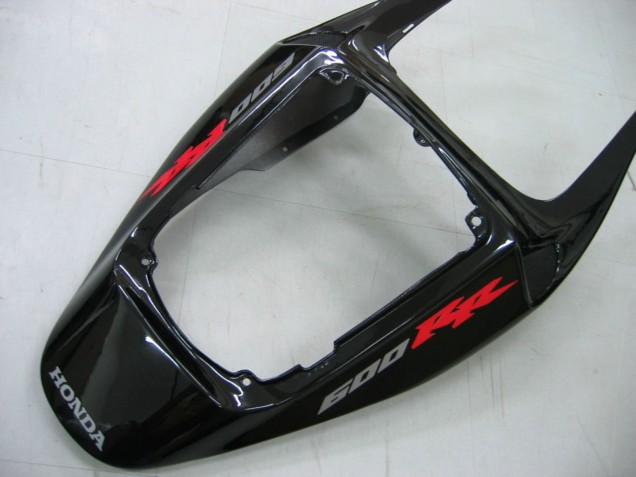 Carenados Moto Honda CBR600RR 2005-2006 - Negro Brillante Gris Llama