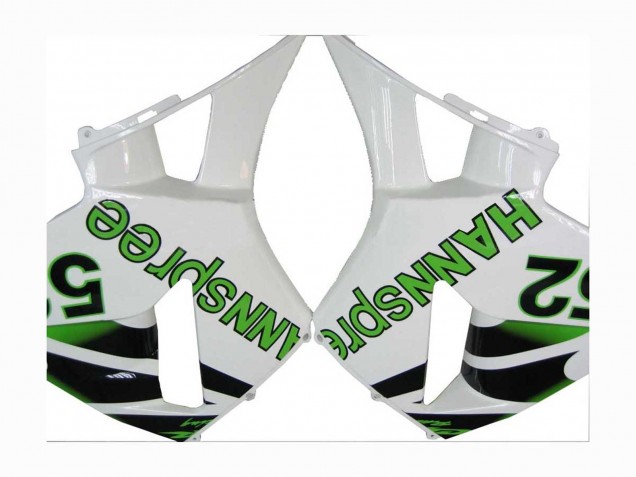 Carenados Moto Honda CBR600RR 2005-2006 - Verde Blanco Negro hannspree 52