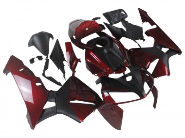 Carenados Moto Honda CBR600RR 2005-2006 - Rojo Negro