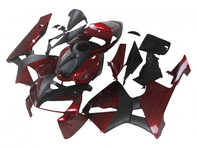 Carenados Moto Honda CBR600RR 2005-2006 - Rojo Negro