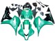 Carenado Moto Honda CBR600RR 2007-2008 - Verde Negro Brillante