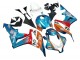 Carenados Moto Honda CBR600RR 2007-2008 - Naranja Blanco Rojo Azul Repsol