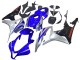 Carenados Moto Honda CBR600RR 2007-2008 - Plata Azul Negro Brillante Carrera