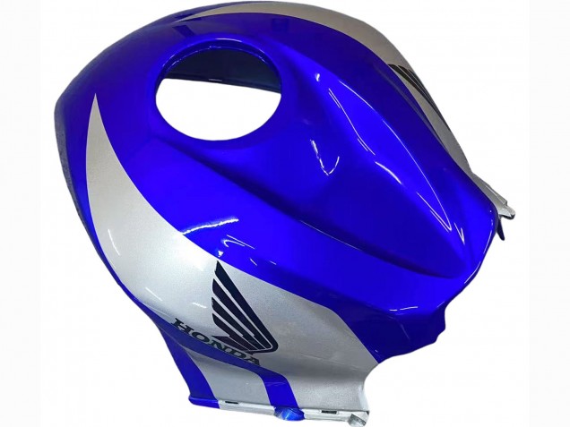 Carenados Moto Honda CBR600RR 2007-2008 - Plata Azul Negro Brillante Carrera