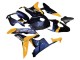 Carenados Moto Honda CBR600RR 2007-2008 - Naranja Azul Oscuro Trick Star 06