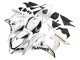 Carenado Moto Honda CBR600RR 2007-2008 - Blanco Oro Negro Brillante Playboy