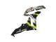 Carenados Moto Honda CBR600RR 2007-2008 - Gris Fluorescent Amarillo Tiburón