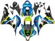 Carenados Moto Honda CBR600RR 2007-2008 - Verde Amarillo Negro Brillante Tiburón 46