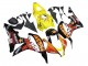Carenados Moto Honda CBR600RR 2007-2008 - Amarillo Naranja Negro Brillante Rossi Repsol