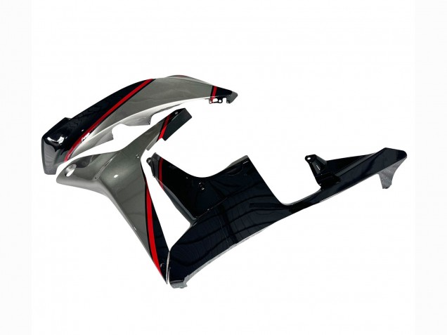 Carenados Moto Honda CBR600RR 2007-2008 - Plata Rojo Negro Brillante