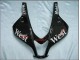 Carenados Moto Honda CBR600RR 2007-2008 - Negro Brillante Blanco West