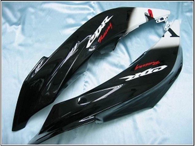 Carenados Moto Honda CBR600RR 2007-2008 - Negro Brillante Blanco West