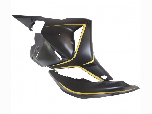Carenados Moto Honda CBR600RR 2009-2012 - Negro Mate Oro