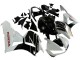 Kits Carenado Moto Honda CBR600RR 2013-2026 - Blanco Negro Brillante
