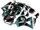 Carenado Moto Honda CBR600RR 2013-2026 - Azul Verdoso Negro Brillante Petronas 20