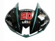 Carenado Moto Honda CBR600RR 2013-2026 - Azul Verdoso Negro Brillante Petronas 20