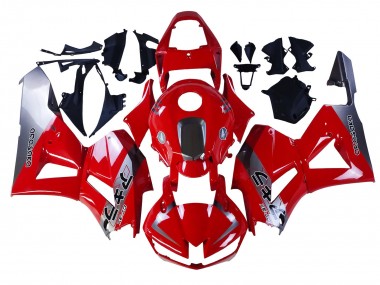 Carenados Moto Honda CBR600RR 2013-2026 - Plata Rojo