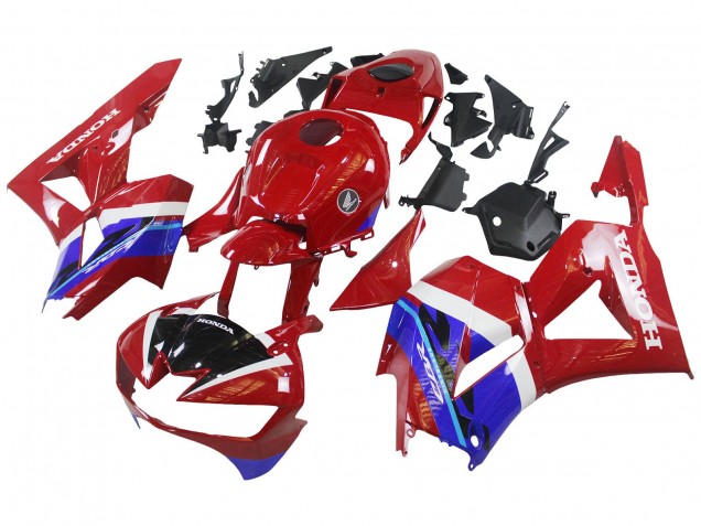 Carenados Moto Honda CBR600RR 2013-2026 - Rojo Azul