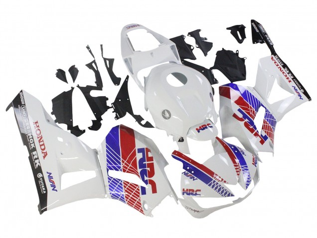 Carenado Moto Honda CBR600RR 2013-2026 - Blanco Rojo Azul HRC