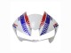 Carenado Moto Honda CBR600RR 2013-2026 - Blanco Rojo Azul HRC