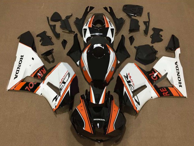 Carenados Moto Honda CBR600RR 2013-2026 - Blanco Naranja Negro Brillante Repsol