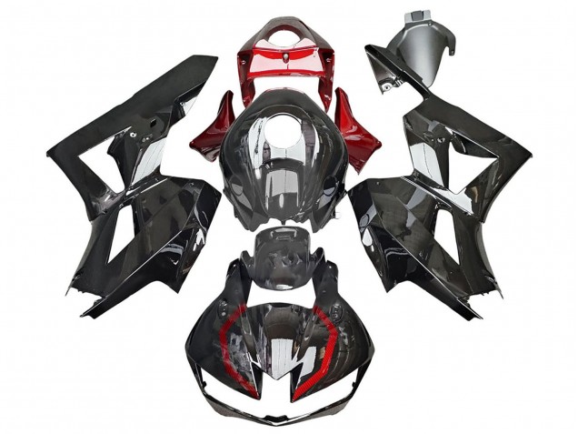 Carenados Moto Honda CBR600RR 2013-2026 - Negro Brillante Rojo