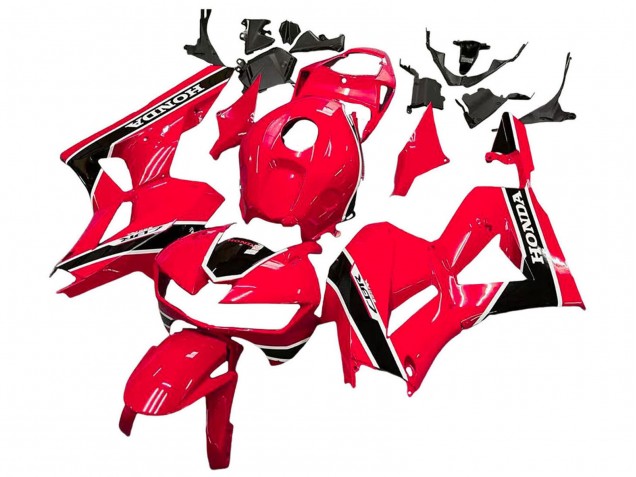 Carenados Moto Honda CBR600RR 2013-2026 - Rojo Blanco Negro