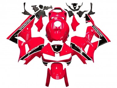 Carenados Moto Honda CBR600RR 2013-2026 - Rojo Blanco Negro