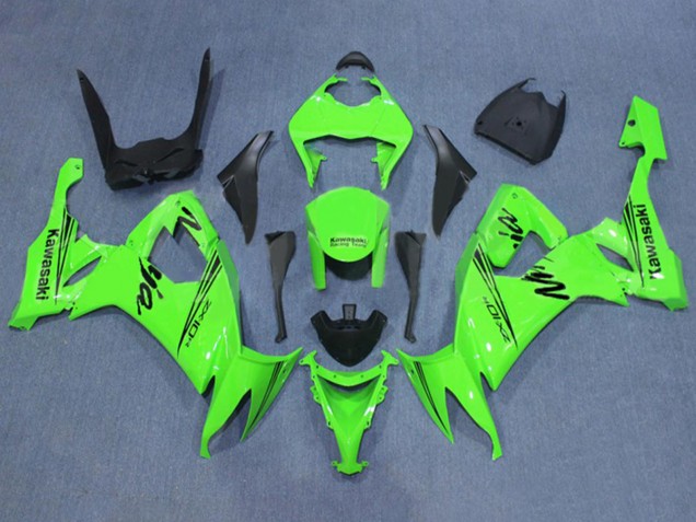 Carenado Moto Kawasaki ZX10R 2008-2010 - Verde Negro
