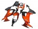 Carenados Moto Kawasaki ZX10R 2008-2010 - Burnt Naranja Negro