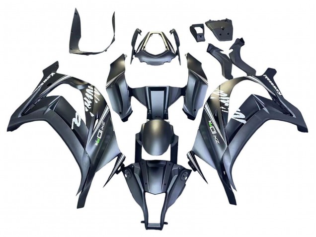 Carenados Moto Kawasaki ZX10R 2011-2015 - Gris Mate Blanco Verde