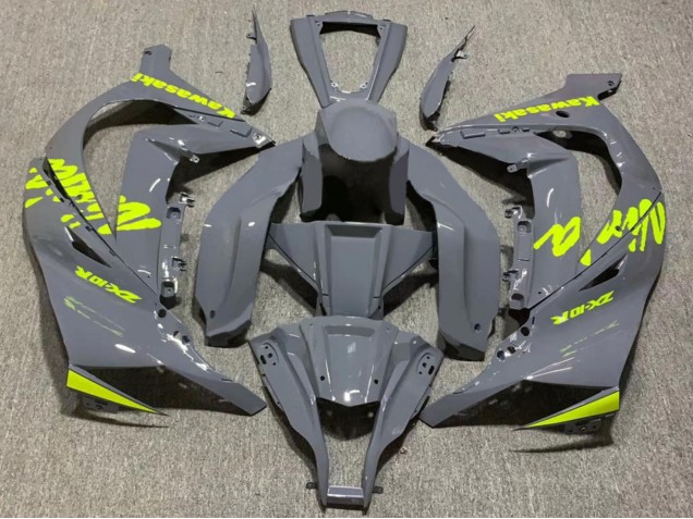 Carenado Moto Kawasaki ZX10R 2011-2015 - Nardo Gris Amarillo