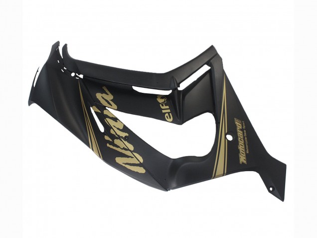 Carenados Moto Kawasaki ZX10R 2011-2015 - Negro Mate Oro Nieve Elf
