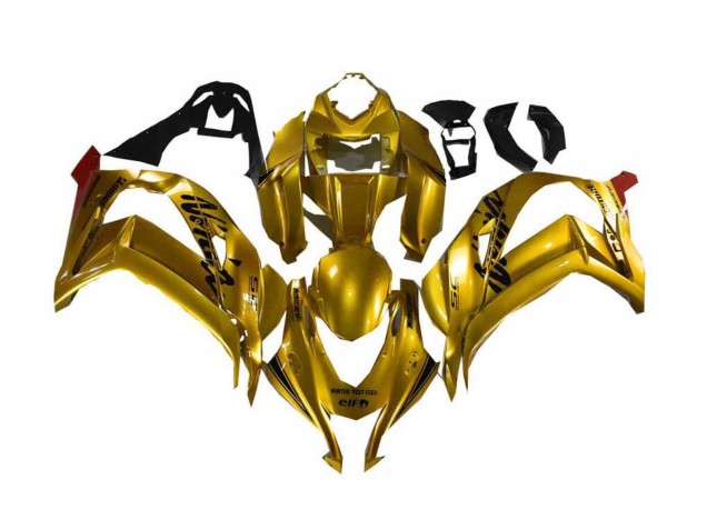 Carenado Moto Kawasaki ZX10R 2016-2020 - Oro Negro